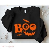 Boo Spooky Halloween Festive Sweatshirt thumb 2