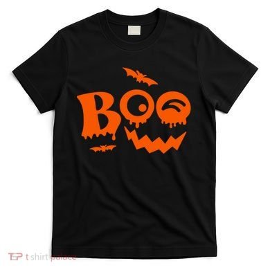 Boo Spooky Halloween Festive T-Shirt