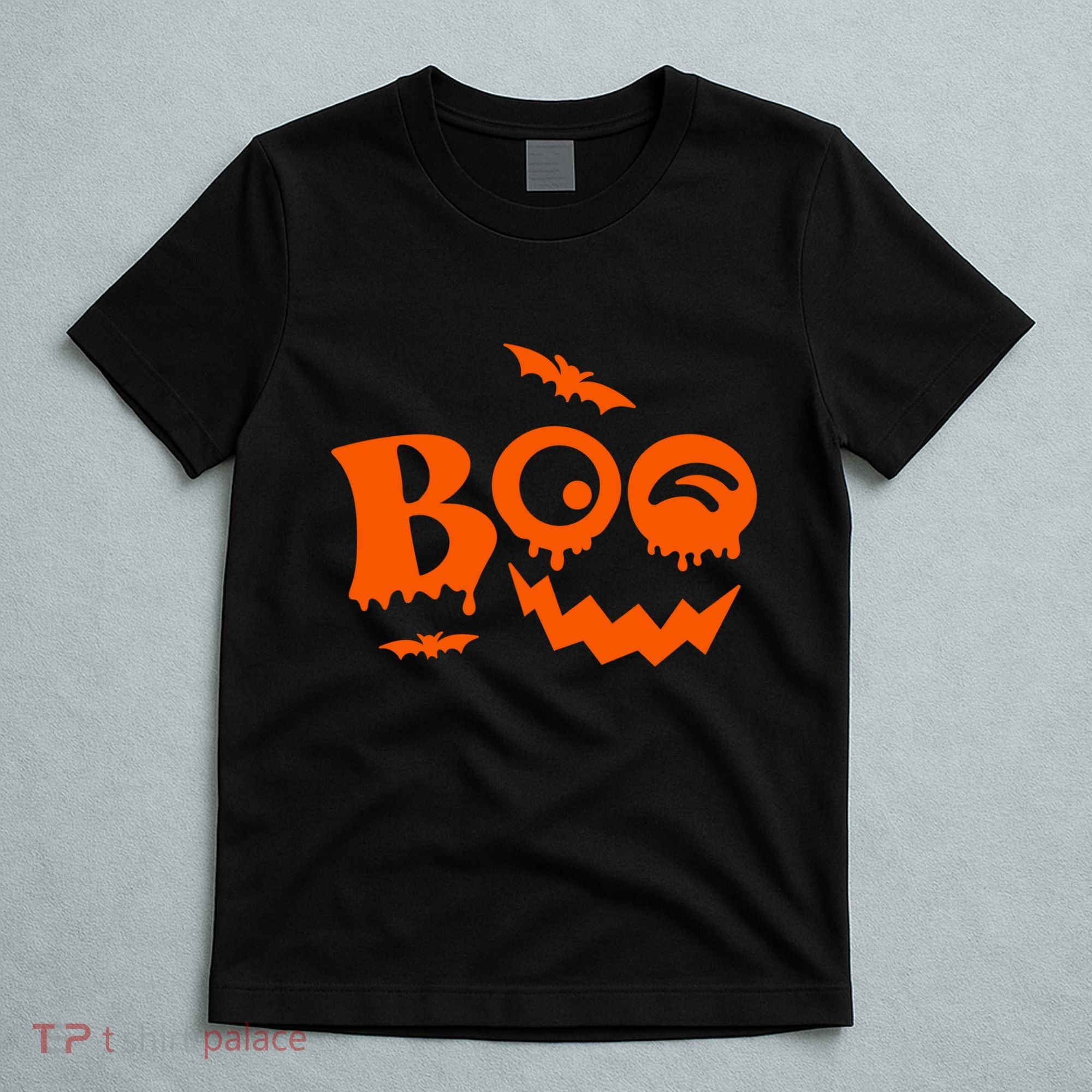 Boo Spooky Halloween Festive T-Shirt