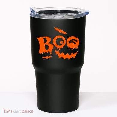 Boo Spooky Halloween Festive Tumbler