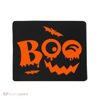 Boo Spooky Halloween Festive Mousepad