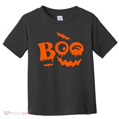 Boo Spooky Halloween Festive Toddler T-Shirt