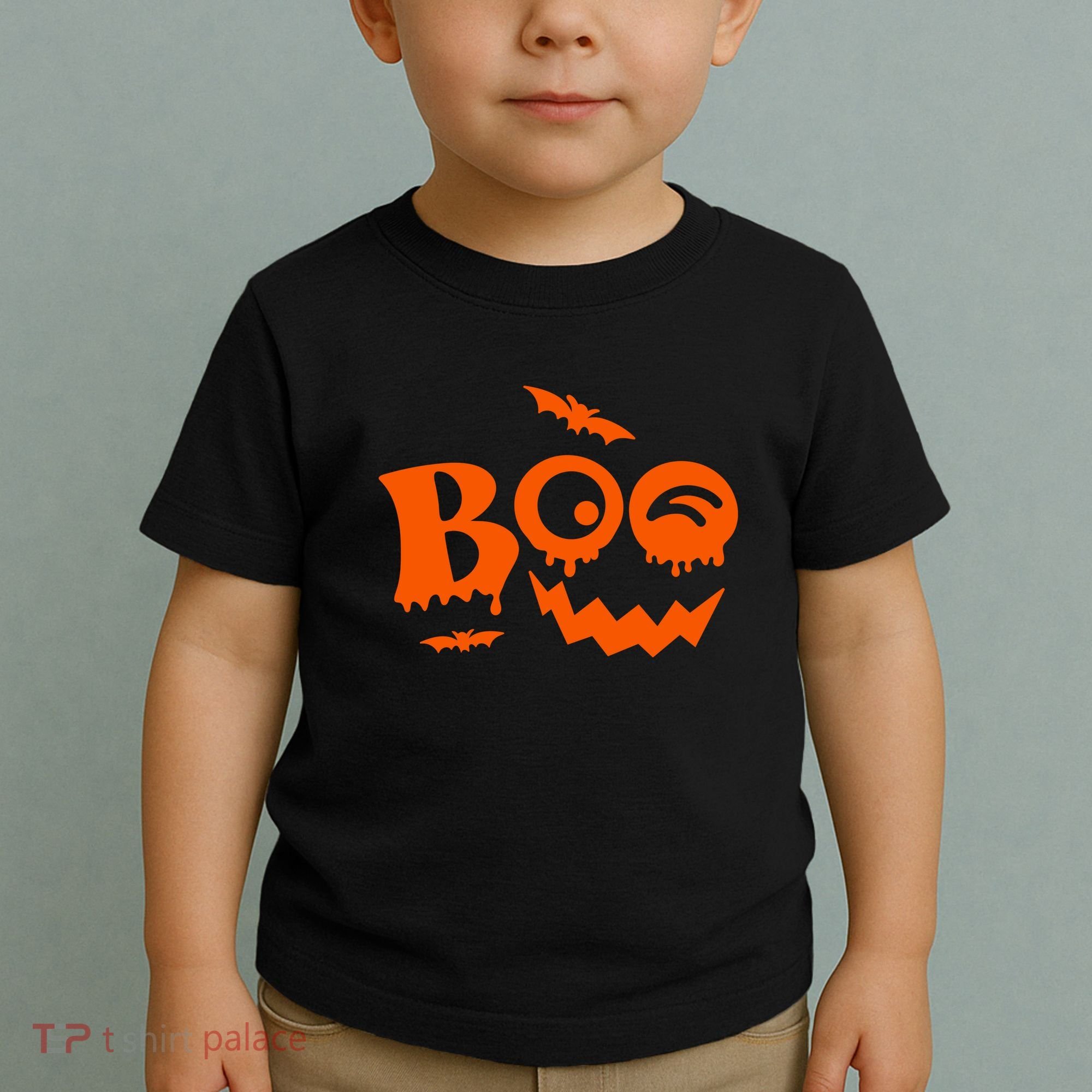 Boo Spooky Halloween Festive Toddler T-Shirt
