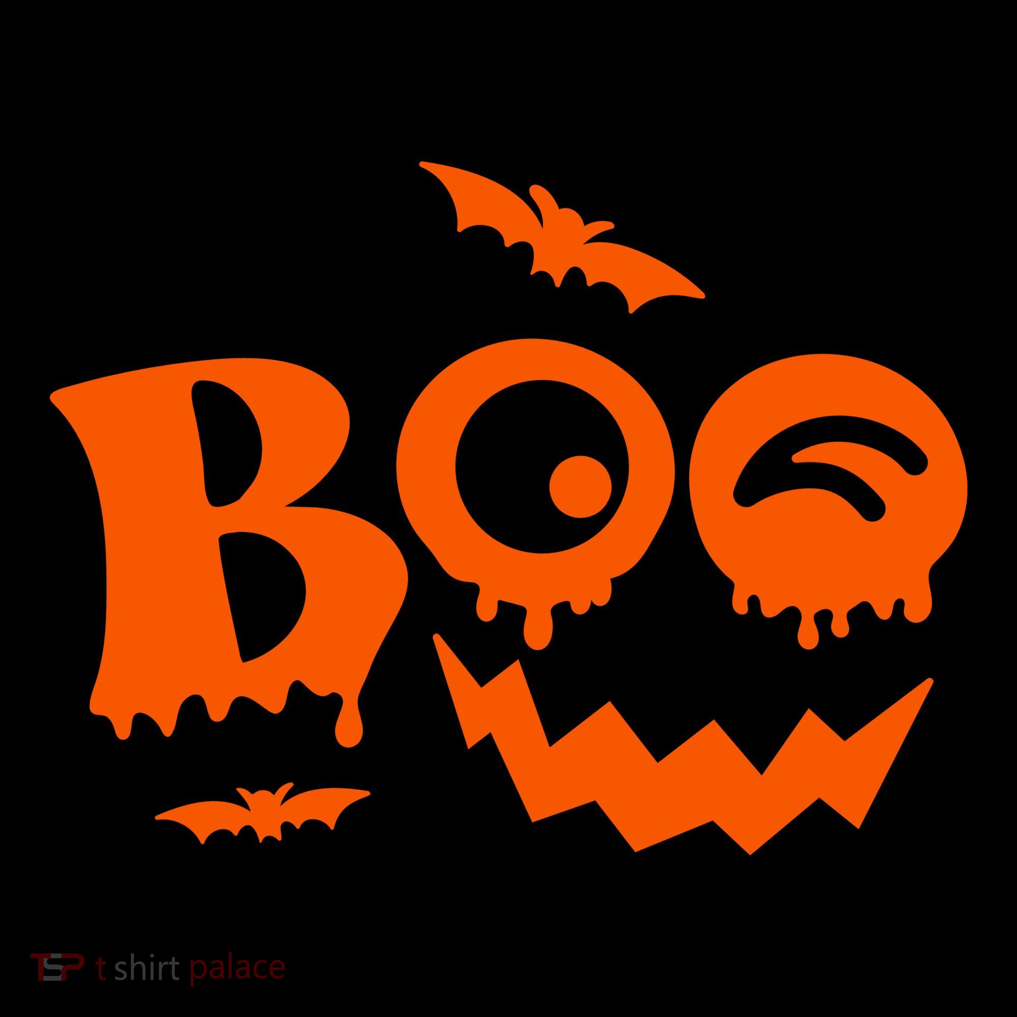 Boo Spooky Halloween Festive Toddler T-Shirt