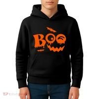 Boo Spooky Halloween Festive Kids Hoodie thumb 4
