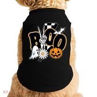 Boo Spooky Halloween Cute Doggie Tank thumb 0