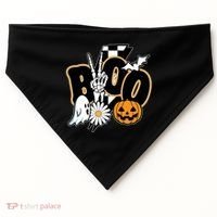 Boo Spooky Halloween Cute USA-Made Doggie Bandana thumb 0