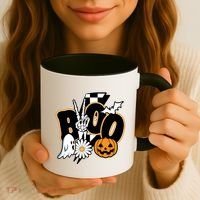 Boo Spooky Halloween Cute Coffee Mug thumb 3