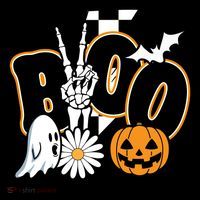 Boo Spooky Halloween Cute Coffee Mug thumb 5