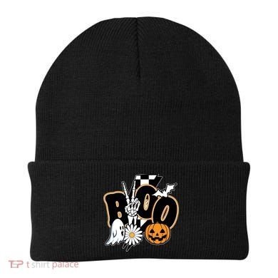 Boo Spooky Halloween Cute Beanie