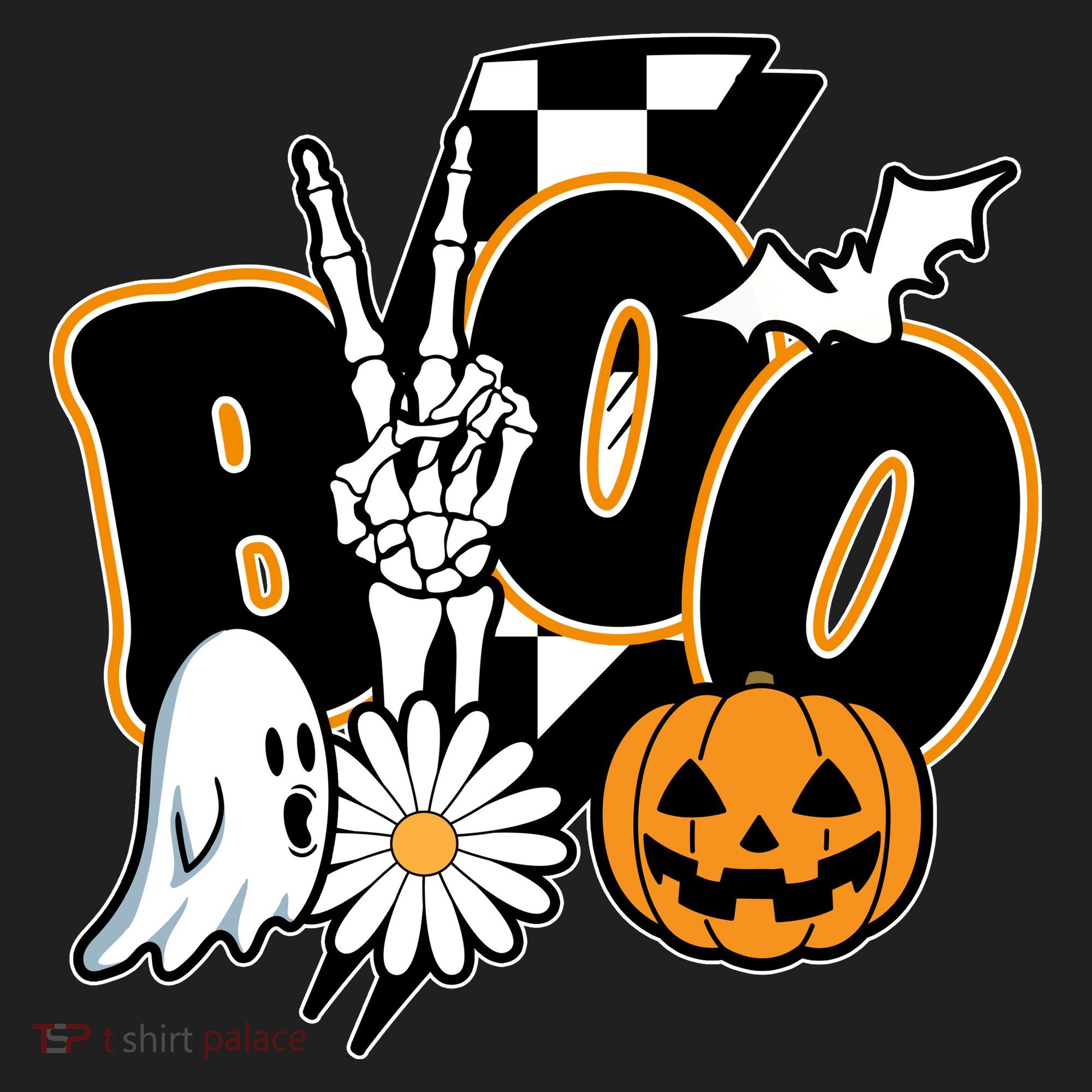 Boo Spooky Halloween Cute Beanie