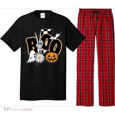 Boo Spooky Halloween Cute Pajama Set