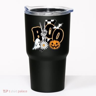Boo Spooky Halloween Cute Tumbler