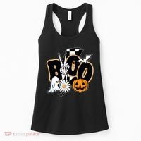 Boo Spooky Halloween Cute Women's Tank Top thumb 0
