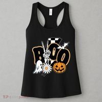 Boo Spooky Halloween Cute Women's Tank Top thumb 3