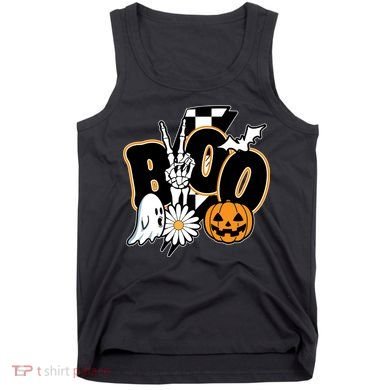 Boo Spooky Halloween Cute Tank Top