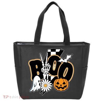 Boo Spooky Halloween Cute Tote Bag