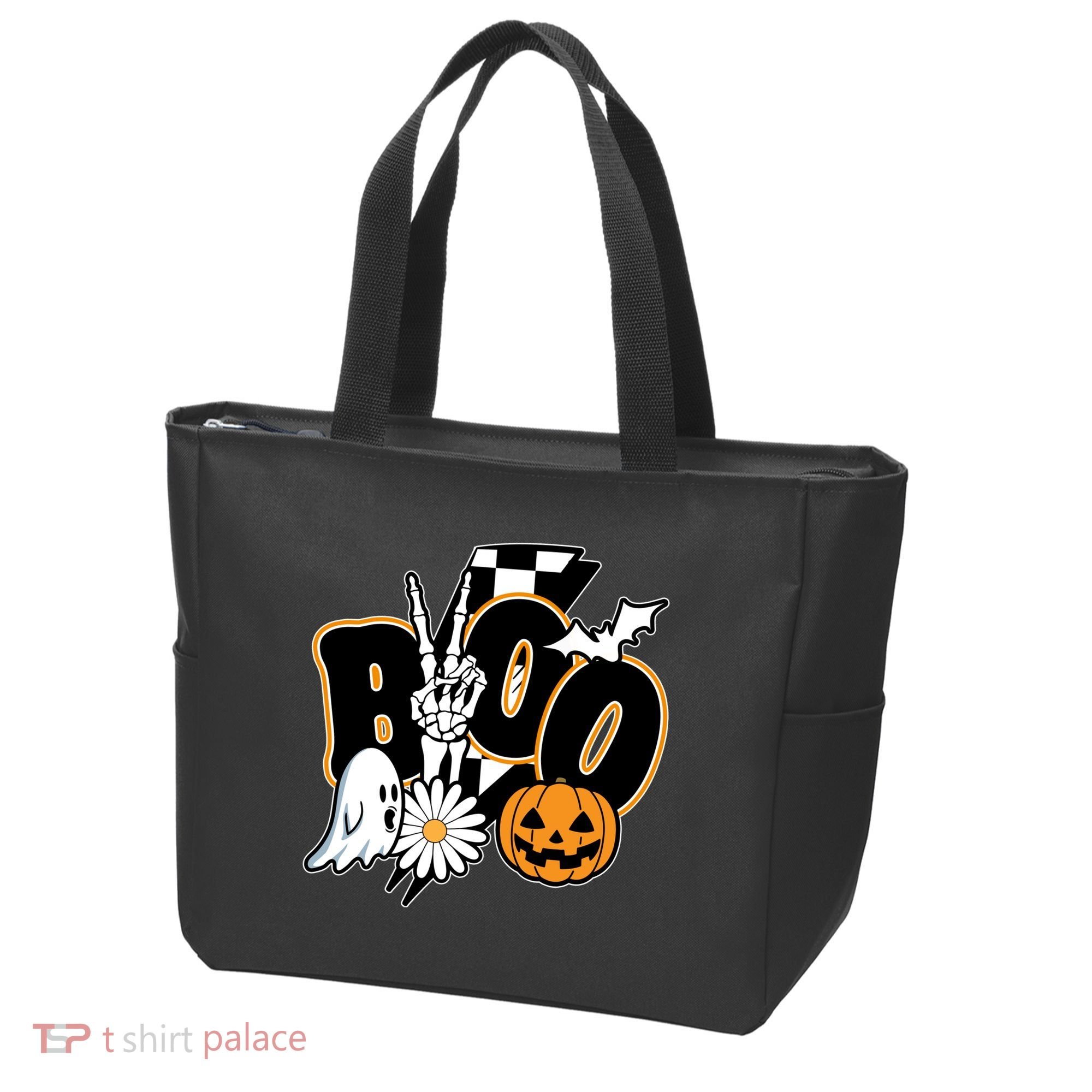 Boo Spooky Halloween Cute Tote Bag