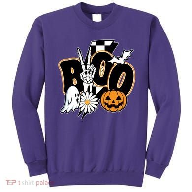 Boo Spooky Halloween Cute Sweatshirt