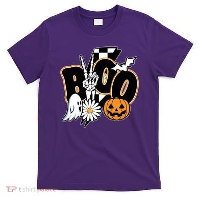 Boo Spooky Halloween Cute T-Shirt