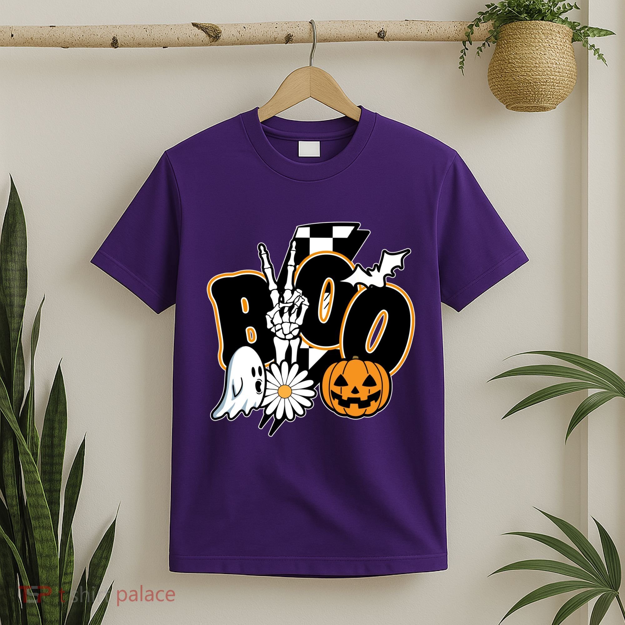 Boo Spooky Halloween Cute T-Shirt