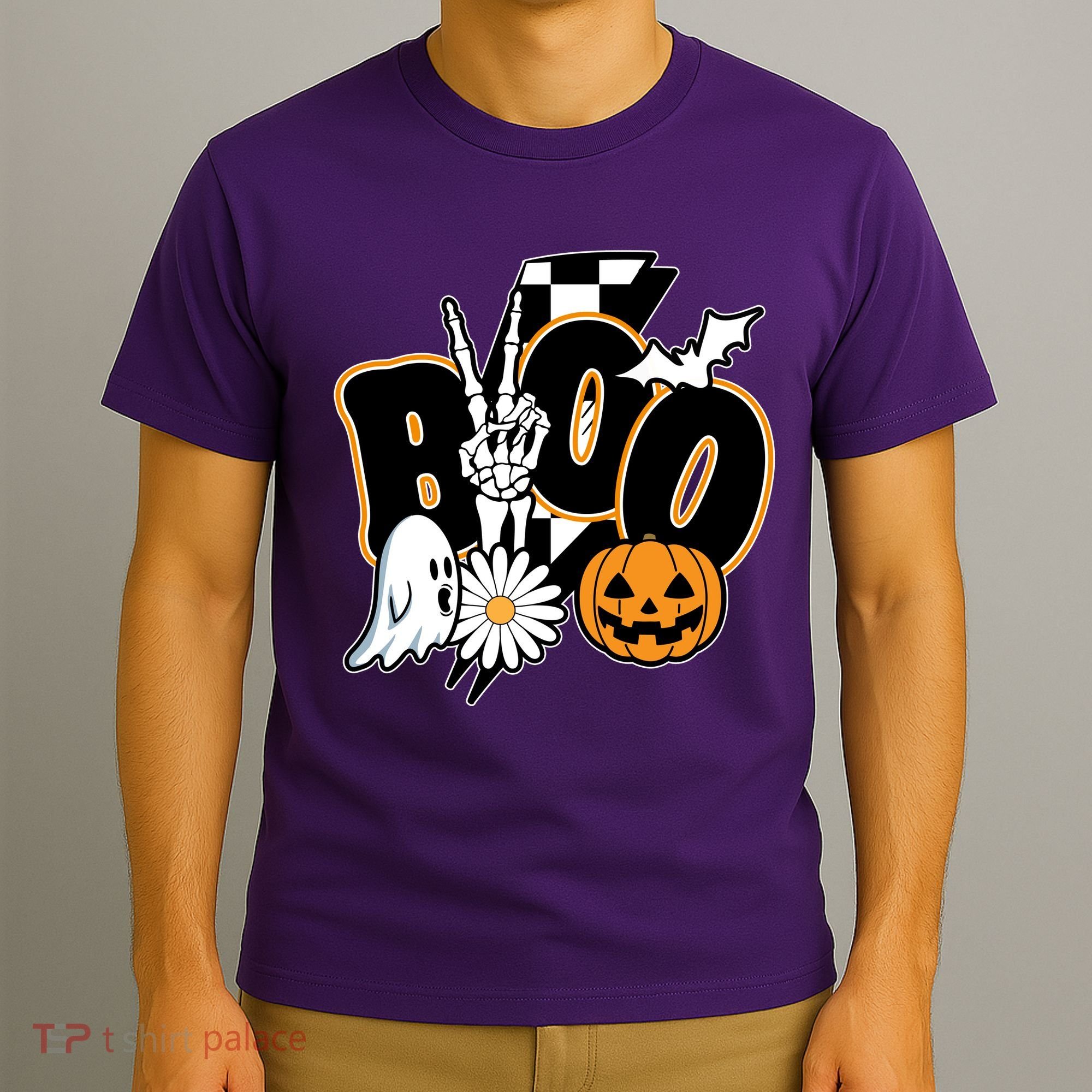 Boo Spooky Halloween Cute T-Shirt