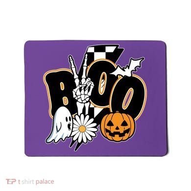 Boo Spooky Halloween Cute Mousepad