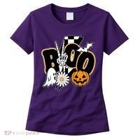 Boo Spooky Halloween Cute Women's T-Shirt thumb 0