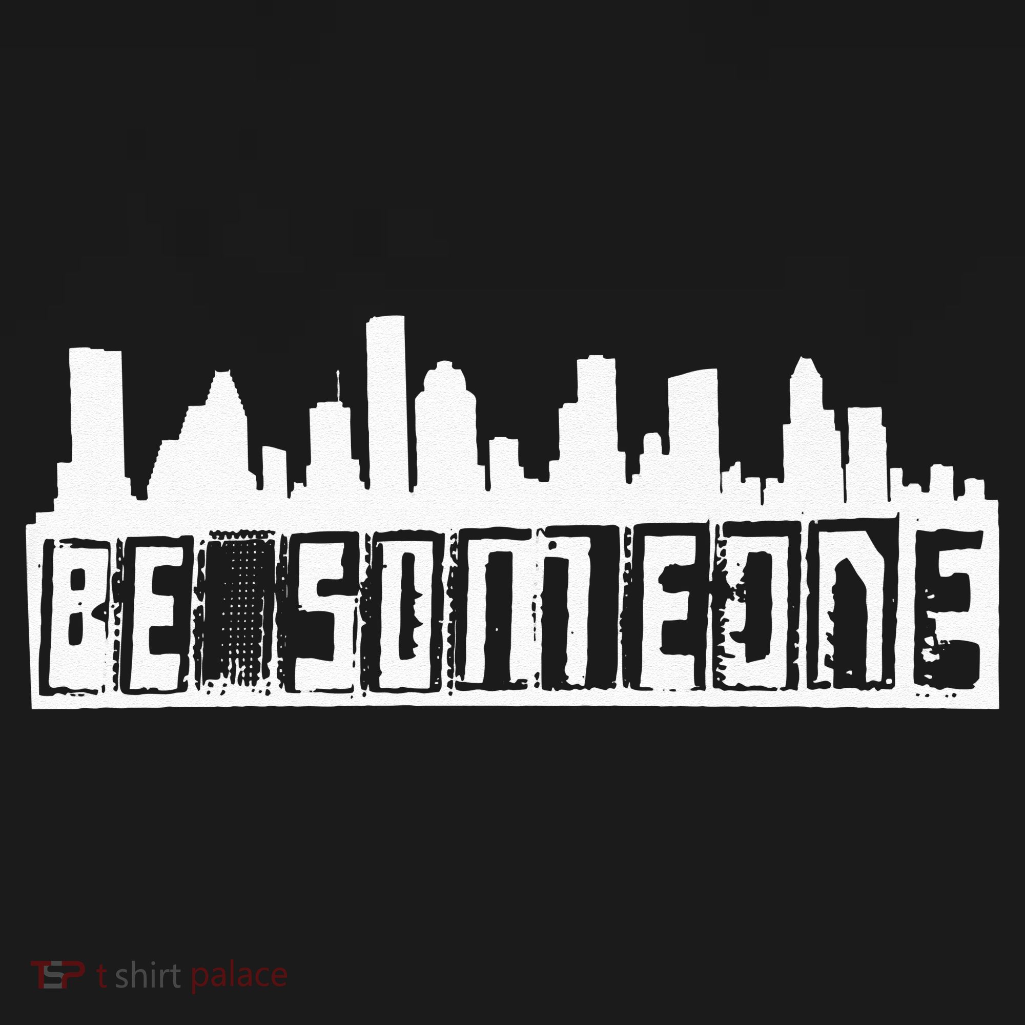 Be Someone H Town Houston Texas Skyline Button