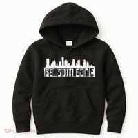 Be Someone H Town Houston Texas Skyline Kids Hoodie thumb 0