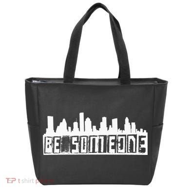 Be Someone H Town Houston Texas Skyline Tote Bag
