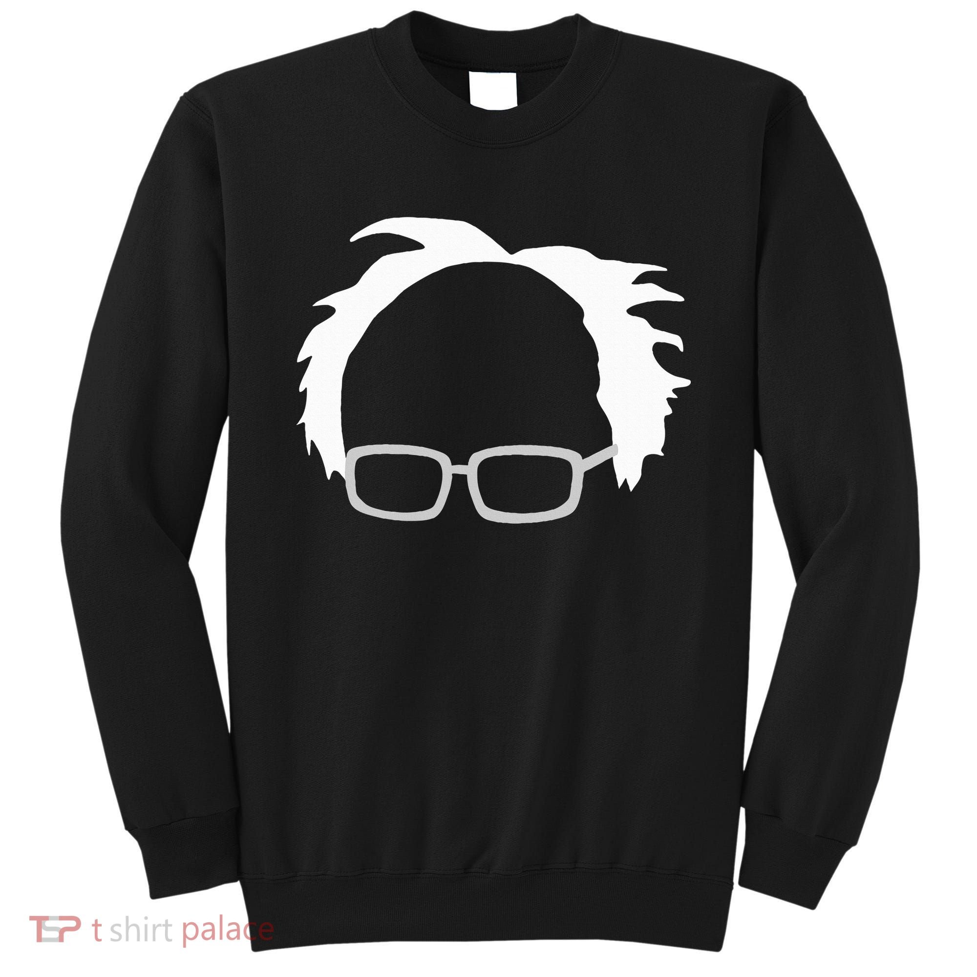 Bernie Sanders Hair And Glasses Bernie 2024 Sweatshirt