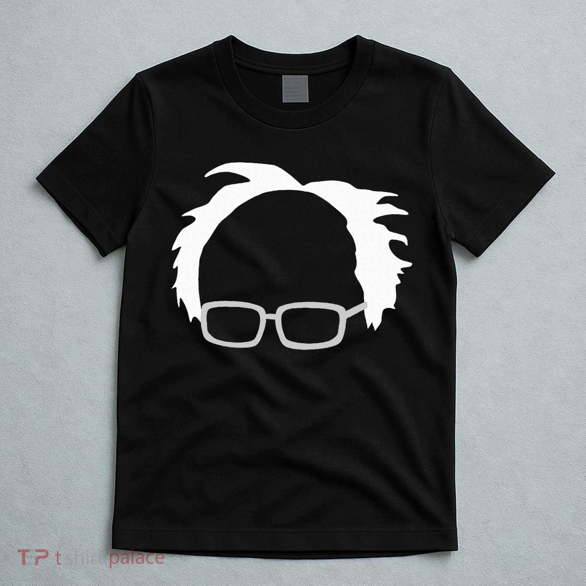 Bernie Sanders Hair And Glasses Bernie 2024 T-Shirt