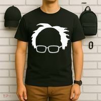 Bernie Sanders Hair And Glasses Bernie 2024 T-Shirt thumb 6