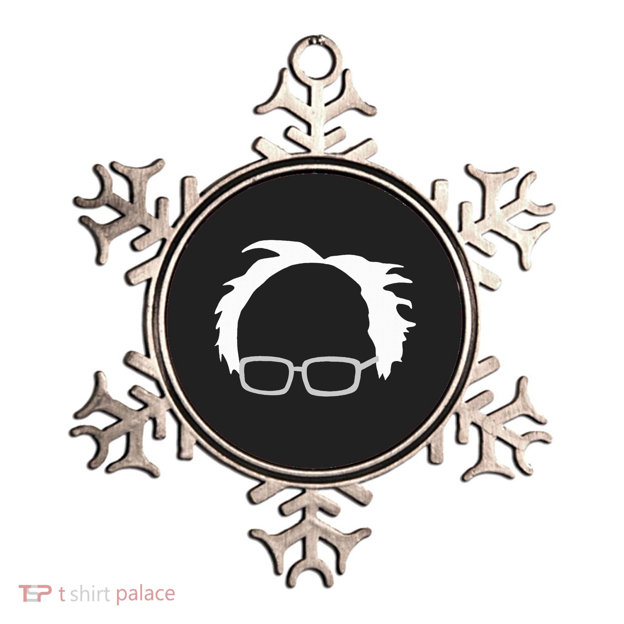 Bernie Sanders Hair And Glasses Bernie 2024 Ornament