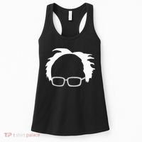 Bernie Sanders Hair And Glasses Bernie 2024 Women's Tank Top thumb 0