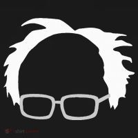Bernie Sanders Hair And Glasses Bernie 2024 Visor thumb 3
