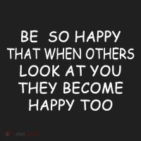 BE SO HAPPY THAT WHEN OTHERS SEE YOU THEY BECOME HAPPY TOO Adult Drive Performance Visor thumb 2