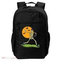 Baseball Skeleton Halloween Boy Baseball Halloween Backpack thumb 0