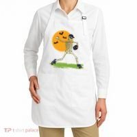 Baseball Skeleton Halloween Boy Baseball Halloween Apron thumb 2