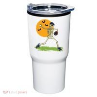 Baseball Skeleton Halloween Boy Baseball Halloween Tumbler thumb 0