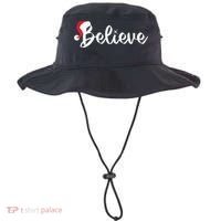 Believe Santa Hat Christmas Gift Bucket Hat thumb 0