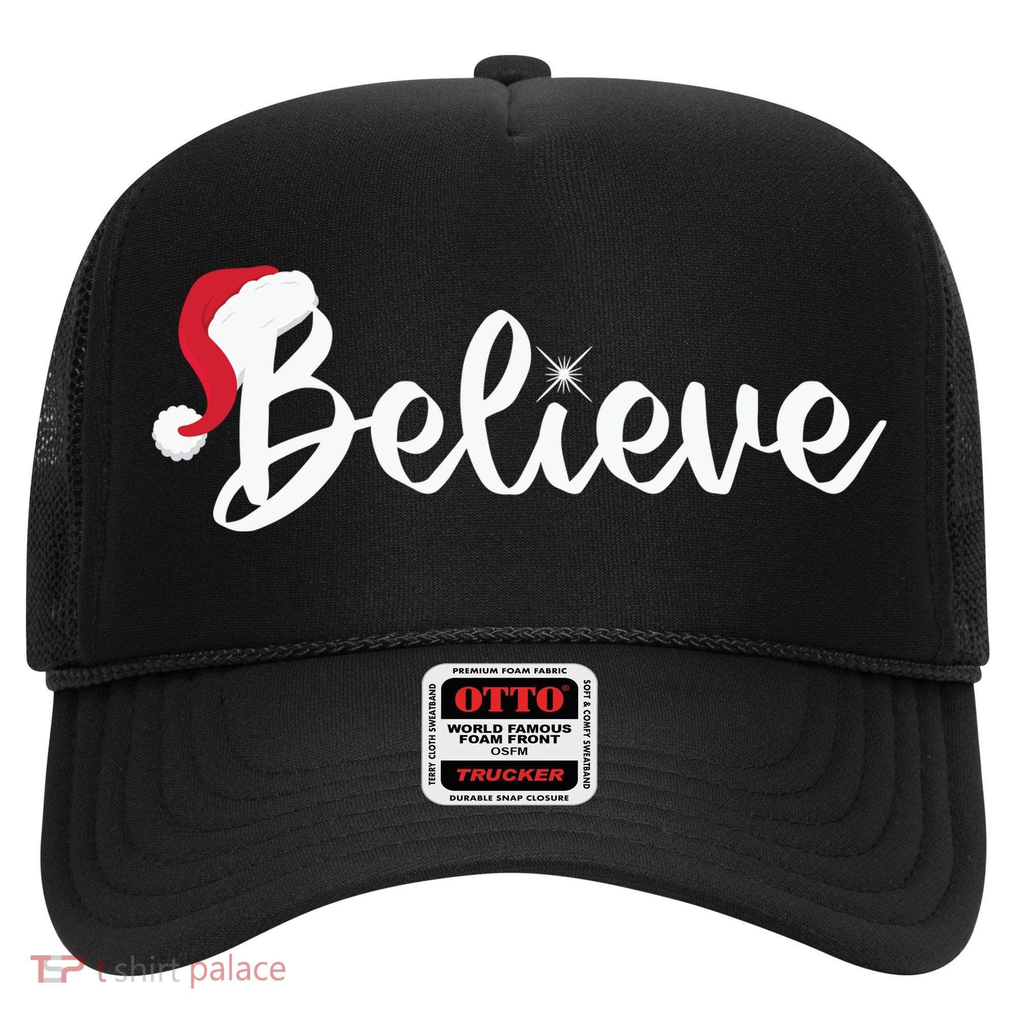 Believe Santa Hat Christmas Gift Hat