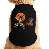 Baseball Skeleton Halloween Baseball Halloween Doggie Tank thumb 0