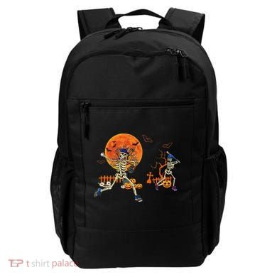 Baseball Skeleton Halloween Baseball Halloween Backpack