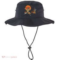 Baseball Skeleton Halloween Baseball Halloween Bucket Hat thumb 0