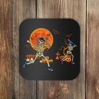 Baseball Skeleton Halloween Baseball Halloween Coaster thumb 0