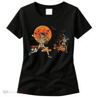 Baseball Skeleton Halloween Baseball Halloween Women's T-Shirt thumb 0