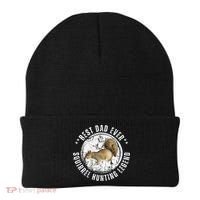 Best Squirrel Hunting Dad Fathers Day Dads Birthday Beanie thumb 0