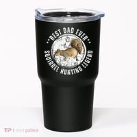 Best Squirrel Hunting Dad Fathers Day Dads Birthday Tumbler thumb 0